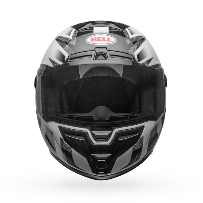 Bell SRT Predator Helmet White Black Two Wheels Store