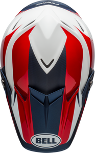 Moto-9 Flex Division Matte/Gloss/White/Blue/Red