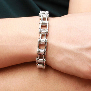 Braccialetto Bikers. Braccialetto catena moto