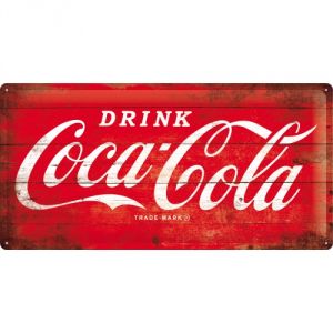 Cartello 25x50 cm Coca Cola