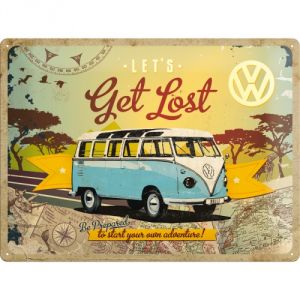 Cartello 30 x 40 cm  Volkswagen Get Lost