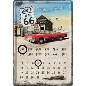 Calendario cartolina Route 66 - Auto