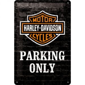Cartello 20x30 Harley Parking