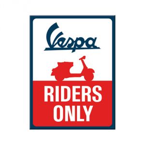 Magnete Vespa Riders only