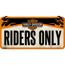 Cartello con filo Harley Davidson