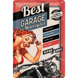 Cartello 20x30  Best Garage