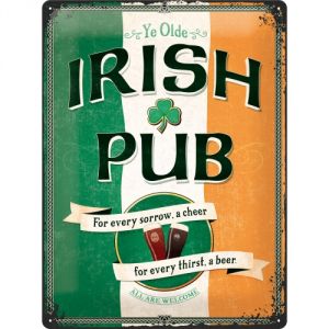 Copia del Cartello 30 x 40 cm Irish Pub