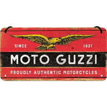Moto Guzzi - CARTELLO CON FILO