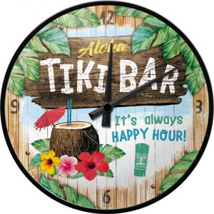 Orologio da parete Tiki Bar