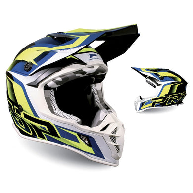 Casco 3180-320 Abs Giallo Fluo/Blu Scuro XL