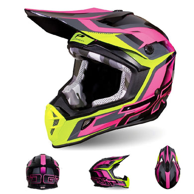 Casco 3180-196 Abs Nero/Fuxia L