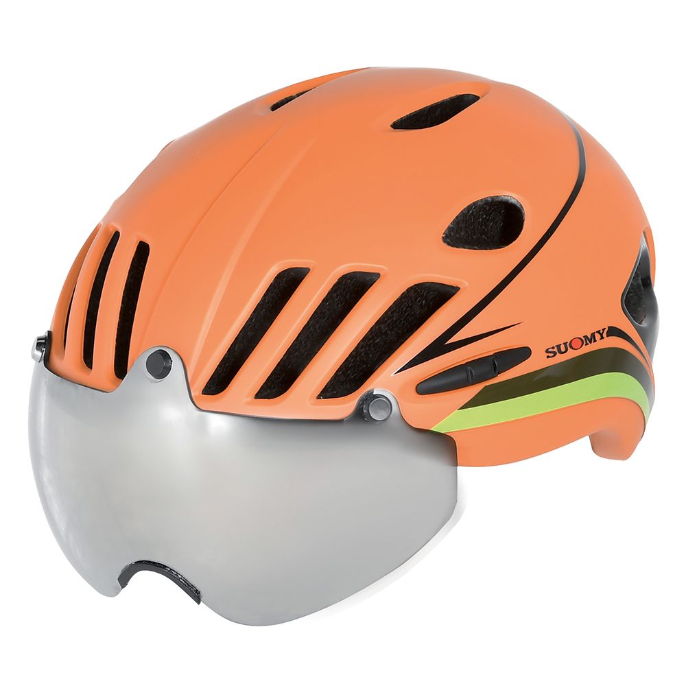 Casco VISION Arancio/Nero - Taglia M (54-58cm)