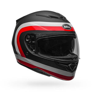 Bell RS-2 Solid Helmet: Mt/Gloss Black/White/Red