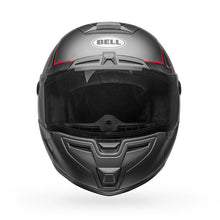 Bell SRT  Hart Luck Helmet:  Charcoal/White/Red