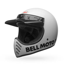 Bell Moto-3 Gloss White Classic