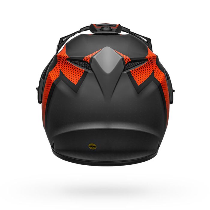 bell 2018 mx-9 torch orange black adventure helmet Bell MX-9 Adventure Mips Solid Helmet: Matte Black/Orange – Two Wheels Store