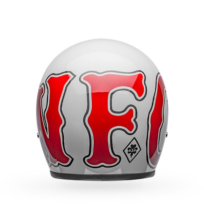 bell custom 500 rsd wfo helmet Bell Custom 500 DLX SE RSD WFO Helmet White/Red – Two Wheels Store