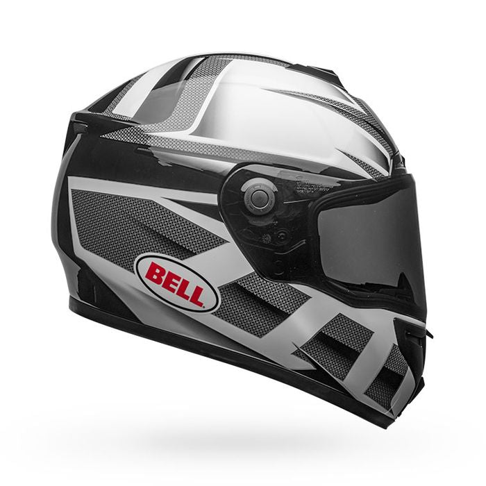 Bell SRT Predator Helmet: White/Black