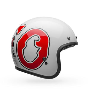 Bell Custom 500 DLX SE RSD WFO Helmet White/Red