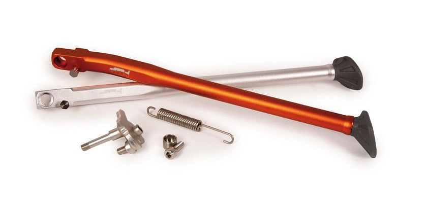 Cavalletto laterale per moto da Enduro KTM 250 EXC Racing. Anni 2001/2006