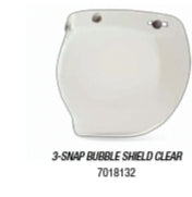 3-SNAP BUBBLE SHIELD CLEAR