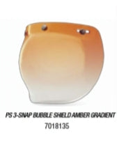 PS 3-SNAP BUBBLE SHIELD AMBER GRADIENT