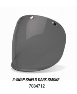 3-SNAP SHIELD DARK SMOKE