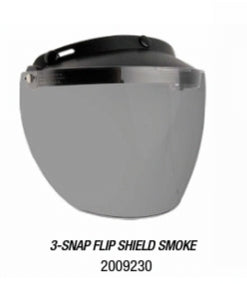 3-SNAP FLIP SHIELD SMOKE