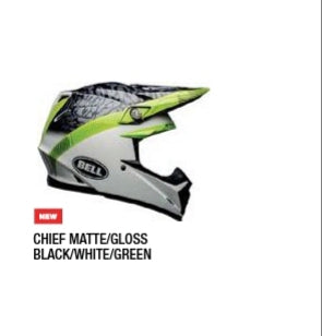 CHEF MATTE/GLOSS BLACK/WHITE/GREEN