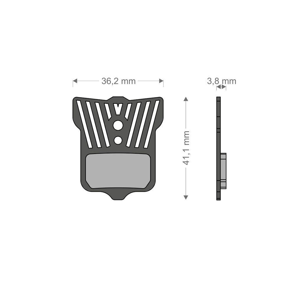Past.Ciclo ORGAN.LightTech AVID ELIXIR 1-9 CR-R/SRAM XX-XO-DB1-3-5