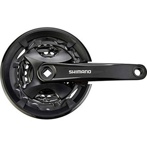Guarnitura MTB 3x9V 22/30/40T Pedivelle 175mm Nero Perno Quadro