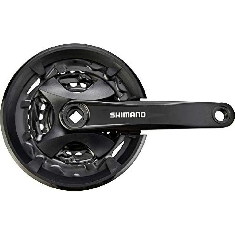 Guarnitura MTB 3x9V 22/30/40T Pedivelle 175mm Nero Perno Quadro