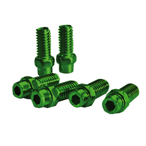 Pin Pedali Kit 40 Pezzi In Alluminio 8mm Verde