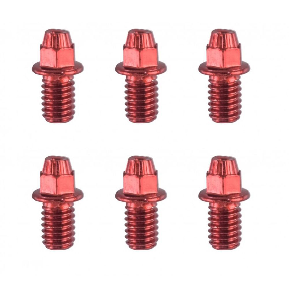 Pin Pedali Kit 32 Pezzi inclusi 2 tappi pedale Rosso