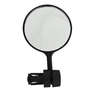 Specchio con Attacco al Manubrio Nero Destro/Sinistro Diametro 65mm