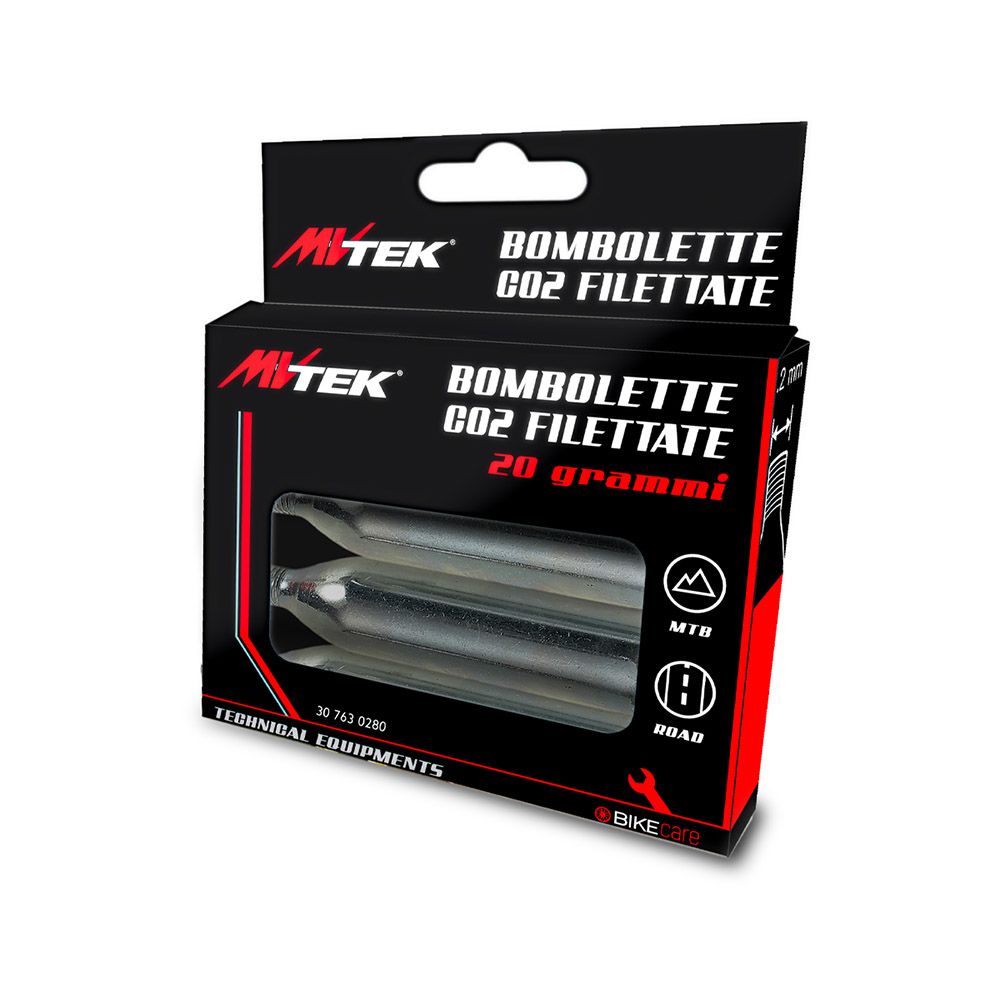 Bomboletta CO2 20g Silver