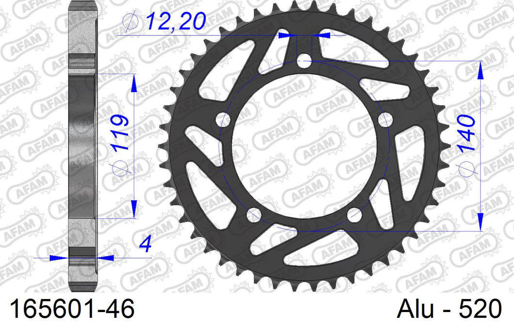 Corona AFAM 165601-46In All  Passo 520