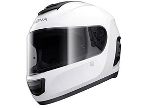 Sena Momentum Lite, Bluetooth Helmet, Full Face, XXL SIZE, ECE, Glossy White, Dimensione 63 ~ 64 cm