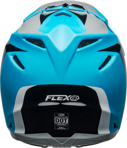 Moto-9 Flex Division Matte/Gloss/White/Black/Blue