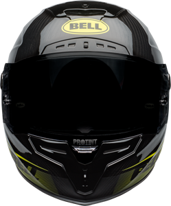 Bell Race Star VELOCITY MATTE/GLOSS BLACK/HI-VIZ