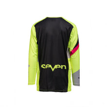 SEVEN YOUTH YOUTH IGNITE JERSEY BLACK / FLOW YELLOW